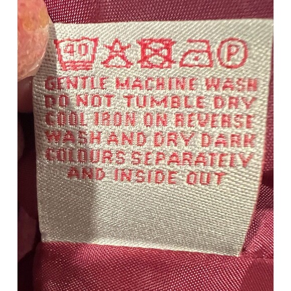 Boden Women's Blue A Line Midi Skirt with Velvet Rose Appliqué US Size 6 - Picture 6 of 6